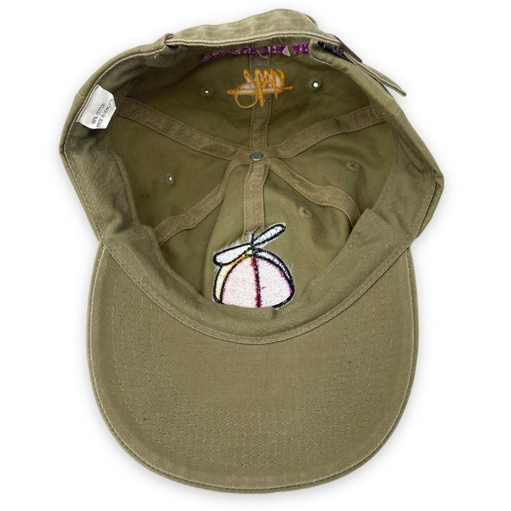 Vintage Fund For The Arts Hat Cap Beige Strap Back Adjustable Art - Picture 5 of 5
